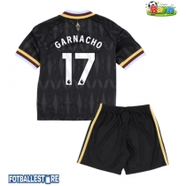 Aston Villa Alejandro Garnacho #17 Bortedraktsett Barn 2026-27 Kortermet (+ Korte bukser)